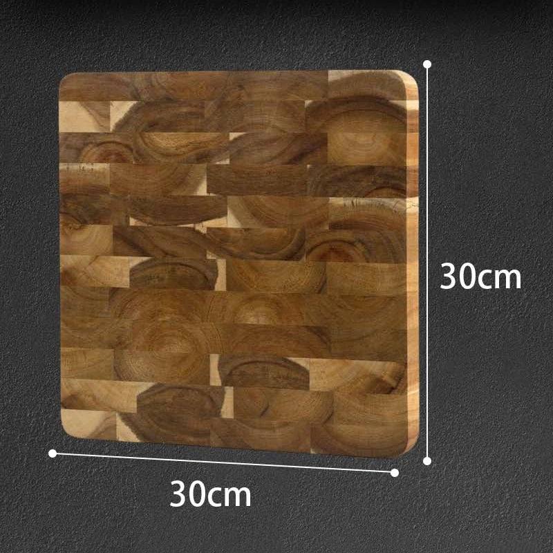 Solid Wood Cutting Board Acacia Wood Household Cutting Meat Vegetable Fruit Rectangular Cutting Board Kitchen Tools