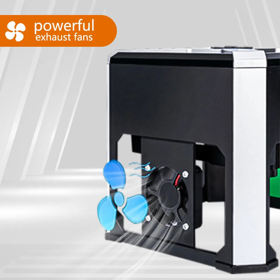 Wainlux Laser Engraver K6 Mark Printer Cutter Woodworking Machines Plastic 3000mw Bluetooth Mini Laser Engraving Marking Machine