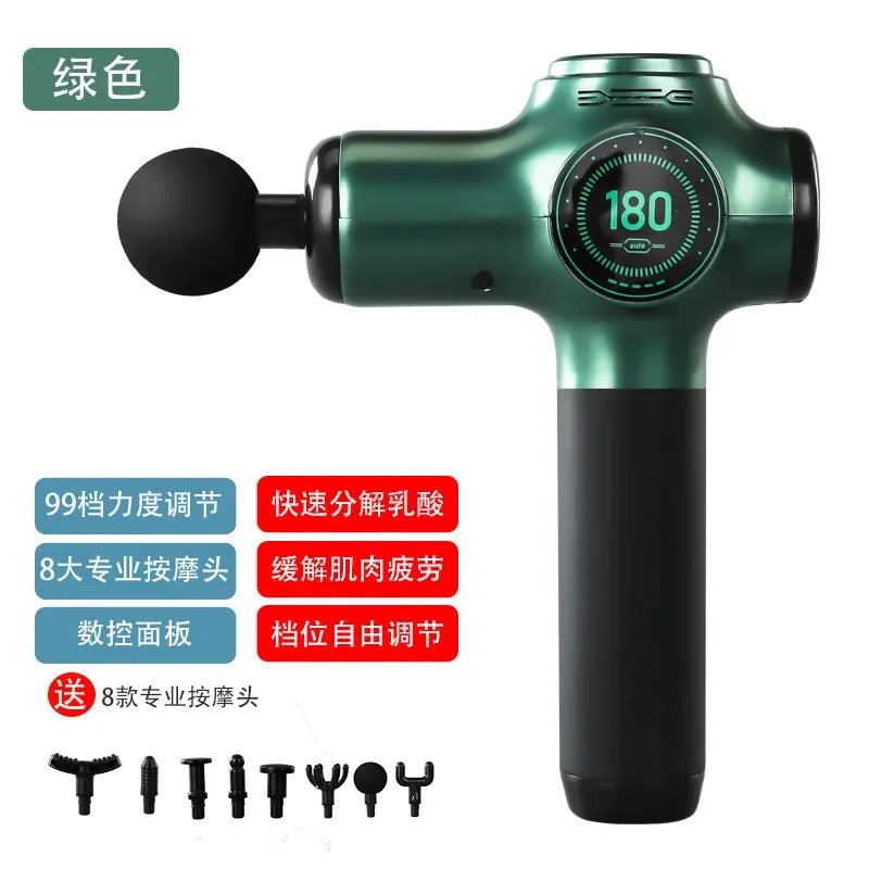 Muscle Relaxation Fitness Vibration Massager Massage Gun Fascia Grab Mini