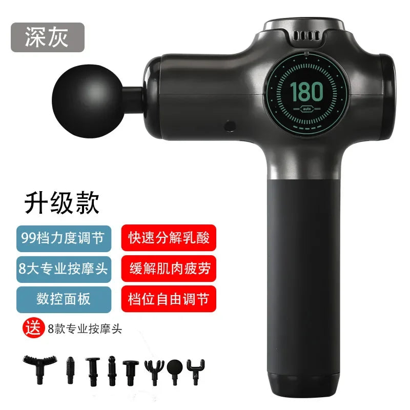Muscle Relaxation Fitness Vibration Massager Massage Gun Fascia Grab Mini
