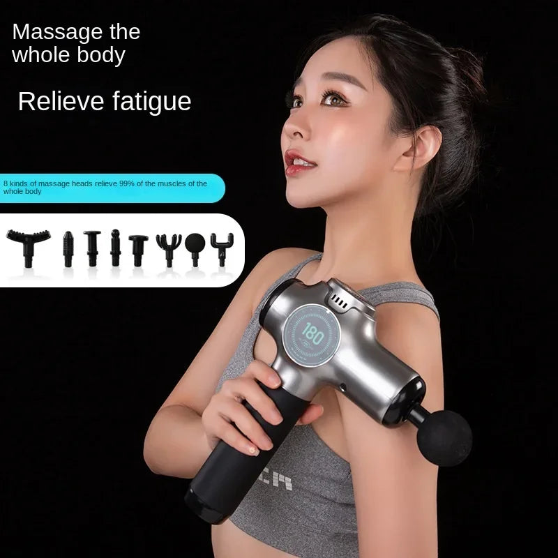 Muscle Relaxation Fitness Vibration Massager Massage Gun Fascia Grab Mini