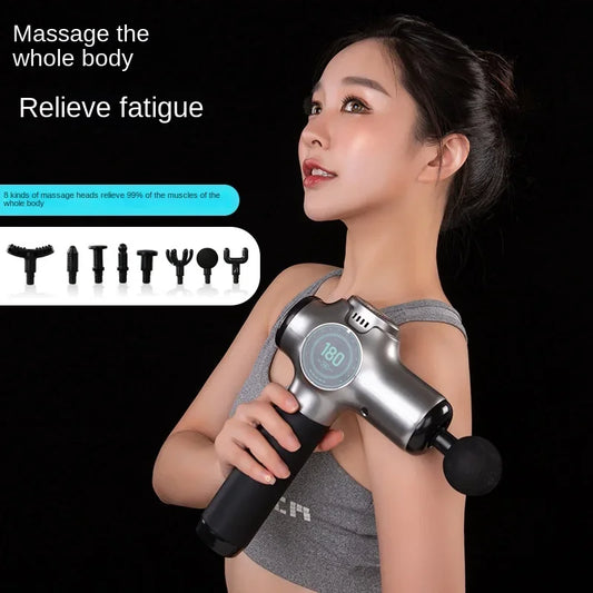 Muscle Relaxation Fitness Vibration Massager Massage Gun Fascia Grab Mini