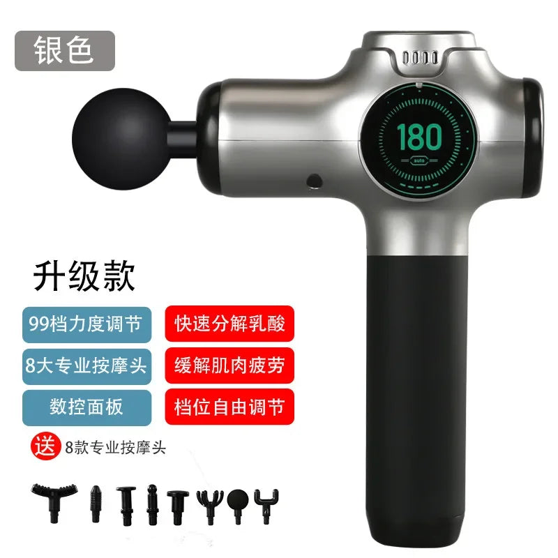 Muscle Relaxation Fitness Vibration Massager Massage Gun Fascia Grab Mini